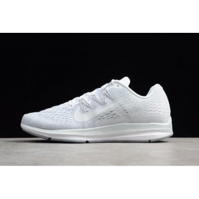 Nike Zoom Winflo 5 Beyaz / Gri Koşu Ayakkabısı Türkiye - NUSZT6GZ